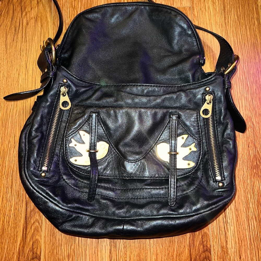 Marc by March jacobs black leather crossbody satchel